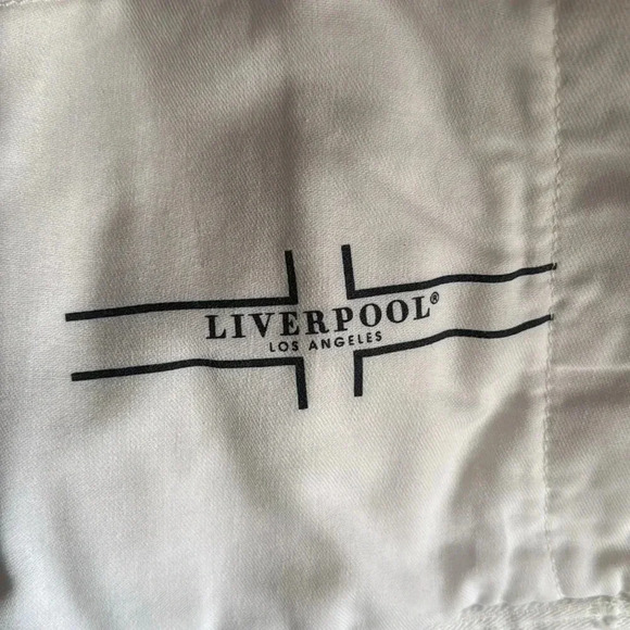 Liverpool Los Angeles White Jean Jacket - Medium. GUC - Picture 9 of 9